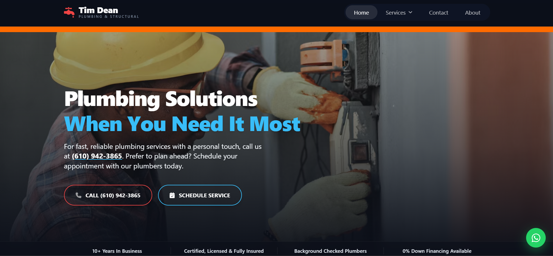 Plumbing Website